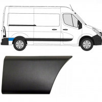 Stødliste til bagskærm bag hjulet til Renault Master 2010- / SWB / Højre 8321