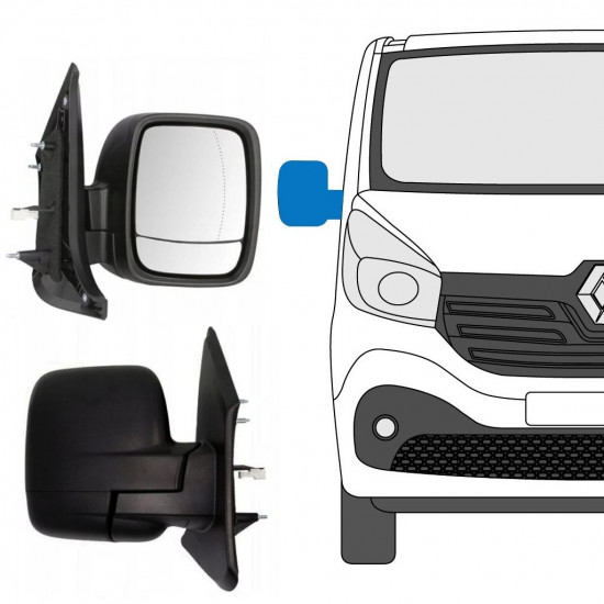 RENAULT TRAFIC 2014- SIDESPEJLE TIL / HØJRE