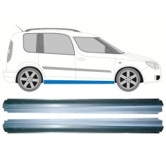 Dørpanel reparationsplade til Skoda Roomster Praktik 2006-2015 / Venstre+Højre / Sæt 10579