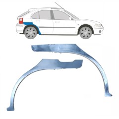 Bagskærm reparationspanel til Rover 25 200 MG ZR 1995-2005 / Venstre+Højre / Sæt 9194