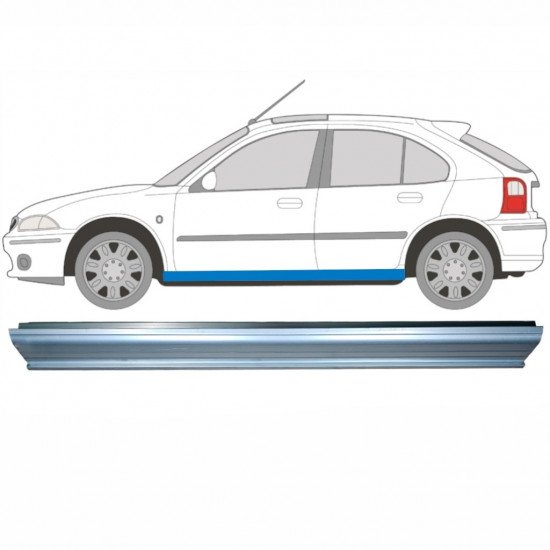 Dørpanel reparationsplade til Rover 25 Mg Zr 1995-2005 / Venstre 5608