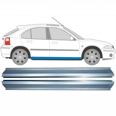 Dørpanel reparationsplade til Rover 25 Mg Zr 1995-2005 / Venstre+Højre / Sæt 9188