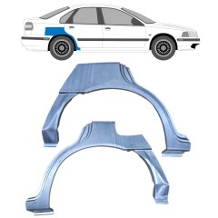 Bagskærm reparationspanel til Volvo S40 V40 1995-2004 / Venstre+Højre / Sæt 9193