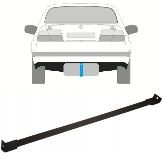 Brændstoftankbeslag til Saab 9-5 1997-2010 15030