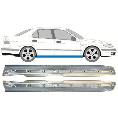 Dørpanel til Saab 9-5 1997-2010 / Venstre+Højre / COMBI / SEDAN / Sæt 14631