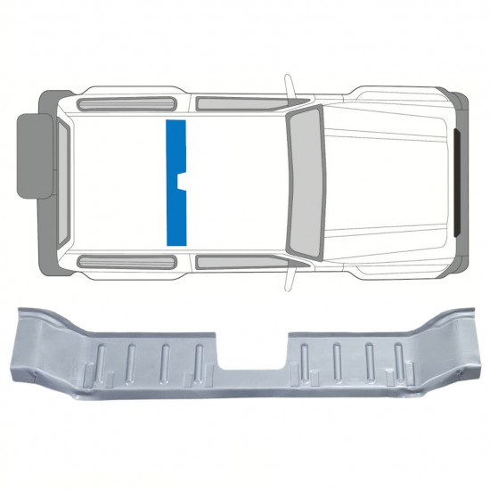 SUZUKI SAMURAI 1981-2004 MIDTERELEMENT GULVPANEL