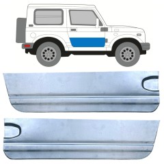 Reparationspanel til dør til Suzuki Samurai 1981- / Venstre+Højre / Sæt 10542