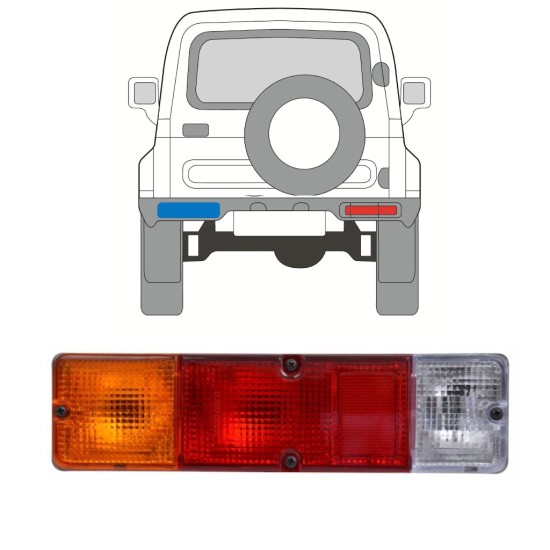 Lampe til Suzuki Samurai 1981- / Venstre 15857