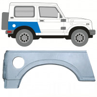 Bagskærm reparationspanel til Suzuki Samurai 1981-2004 / Højre 10814