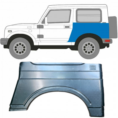 Bagskærm reparationspanel til Suzuki Samurai 1981-2004 / Venstre 5440