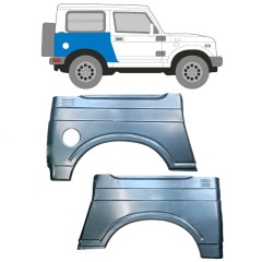 Bagskærm reparationspanel til Suzuki Samurai 1981- / Venstre+Højre / Sæt 9580