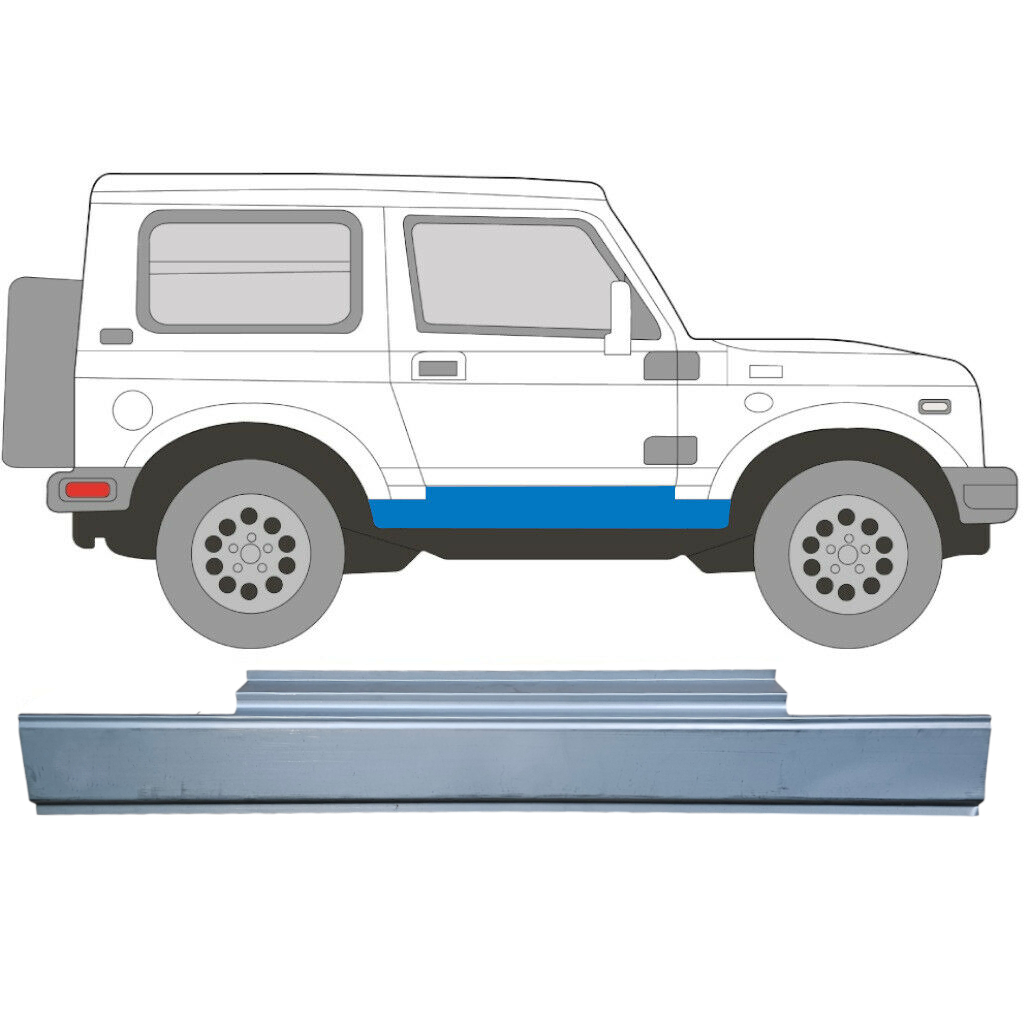 Dørpanel Reparationsplade Til Suzuki Samurai 1981-1998 / Venstre = Højre (Symmetrisk) 5050