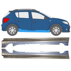 Dørpanel til Dacia Sandero 2012-2020 / Venstre+Højre / Sæt 14845