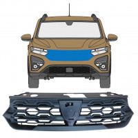 Grill til Dacia Sandero Stepway 2021- 11549