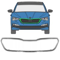 Grillramme til Skoda Scala 2019- 16227