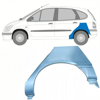 Bagskærm reparationspanel til Renault Scenic 1995-2003 / Venstre 8404