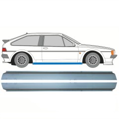 Dørpanel reparationsplade til Volkswagen Scirocco 1981-1992 / Venstre = Højre (symmetrisk) / Sæt 10376