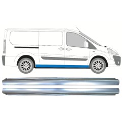 Dørpanel reparationsplade til Fiat Scudo 2007-2016 / Venstre+Højre / Sæt 11048