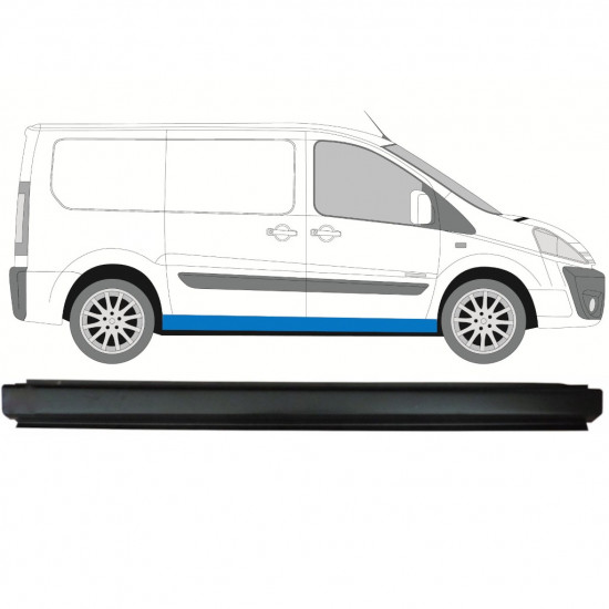 Dørpanel til Fiat Scudo Dispatch Expert 2007- / Højre 7772