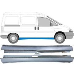 Dørpanel til Peugeot Expert 1994-2007 / Venstre+Højre / Sæt 14011