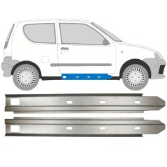 Dørpanel reparationsplade indvendig til Fiat Seicento 1998-2010 / Venstre+Højre / Sæt 14716