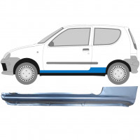 Dørpanel til Fiat Seicento 1998-2010 / Venstre 6510