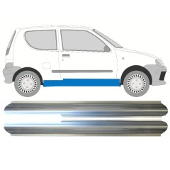 Dørpanel reparationsplade til Fiat Seicento 1998-2010 / Venstre+Højre / Sæt 14719