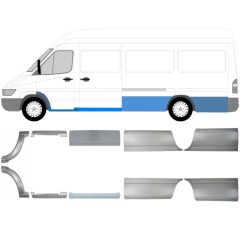 Reparationspanel sæt til Mercedes Sprinter 1995-2006 / Venstre+Højre / 5297