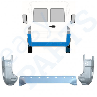 MERCEDES SPRINTER 1995-2005 BAG MONTERINGSDELE / SÆT