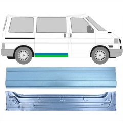 Reparationsplade skydedør indre og ydre til Volkswagen Transporter T4 1990-2003 / Højre / Sæt 16152