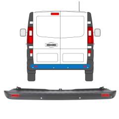 Bagkofanger med PDC og lampe til Opel Vivaro 2014-2019 / Sæt 13227