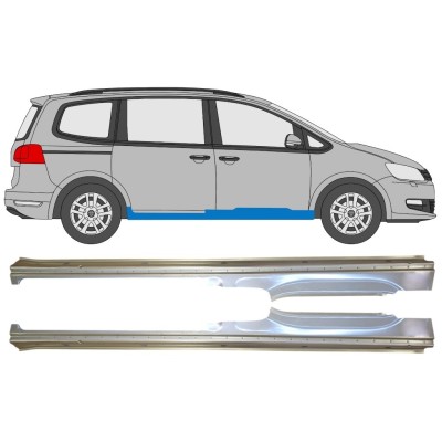Dørpanel til Volkswagen Sharan 2010-2022 / Venstre+Højre / Sæt 14596