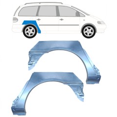Bagskærm reparationspanel til Volkswagen Sharan 1995-2010 / Venstre+Højre / Sæt 9219