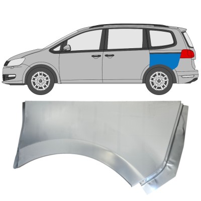 Bagskærm reparationspanel til Volkswagen Sharan 2010-2022 / Venstre 14598