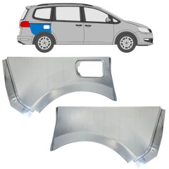 Bagskærm reparationspanel til Volkswagen Sharan 2010-2022 / Venstre+Højre / Sæt 14599