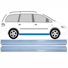Dørpanel reparationsplade til Seat Alhambra 1995-2010 / Venstre+Højre / Sæt 14314