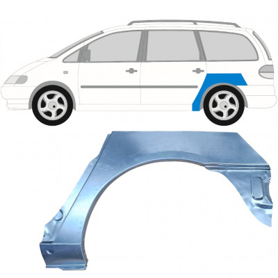 Bagskærm reparationspanel til VW Sharan Ford Galaxy 1995-2000 / Venstre 6590