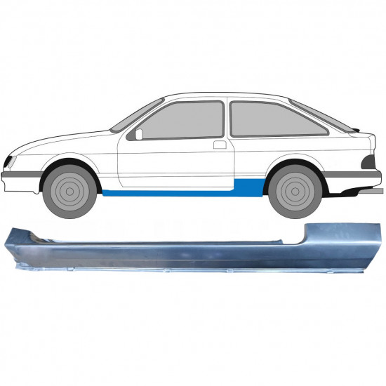 Dørpanel til Ford Sierra 1982-1993 / Venstre 6617