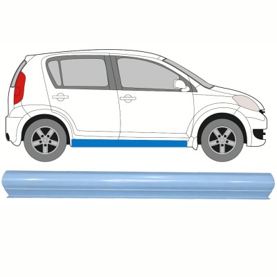 Reparationsplade til nederste del af dørpanel til Daihatsu Sirion 2005-2010 / Venstre = Højre (symmetrisk) 17266