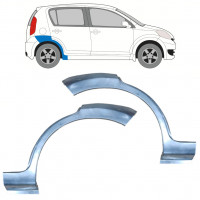 Bagskærm reparationspanel til Daihatsu Sirion 2005-2010 / Venstre+Højre / Sæt 9945