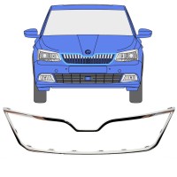 Grillramme til Skoda Fabia 2014-2018 16190