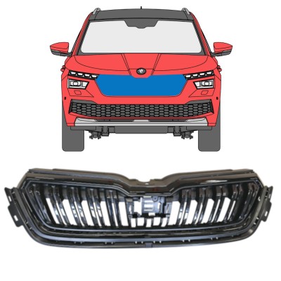 Grill til Skoda Kamiq 2019- 14952