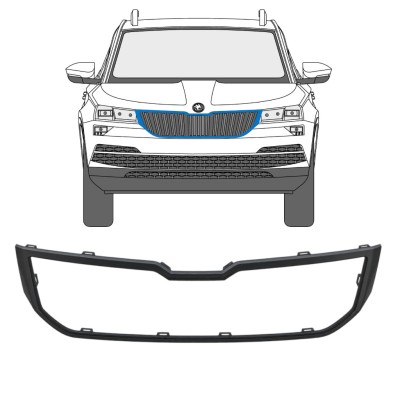 Grillramme til Skoda Karoq 2017-2022 17233