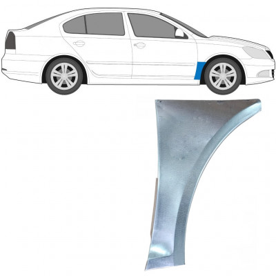 Skærmkant reparationsplade til Skoda Octavia 2004-2013 / Højre 7004