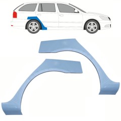 Bagskærm reparationspanel til Skoda Octavia II 2004-2013 / Venstre+Højre / Sæt 10187