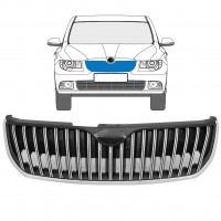 Forkromet grill til Skoda Superb 2008-2013 7551