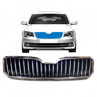 Forkromet grill til Skoda Superb 2013-2015 7553