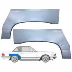 Bagskærm reparationspanel til Mercedes SL-Class 1971-1989 / Venstre+Højre / Sæt 10670