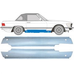 Dørpanel til Mercedes SL-Class 1971-1989 / Venstre+Højre / Sæt 11496