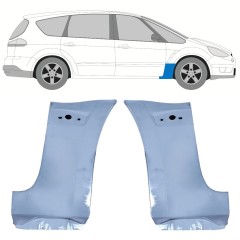 Skærmkant reparationsplade til Ford S-MAX 2006-2015 / Venstre+Højre / Sæt 12684